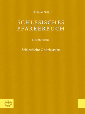 cover image of Schlesisches Pfarrerbuch